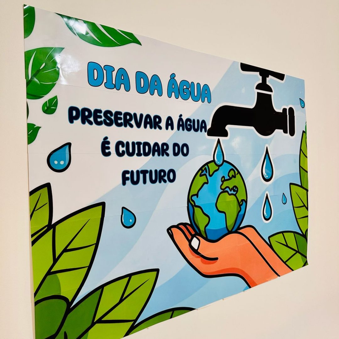 Painel Poster Dia da Água