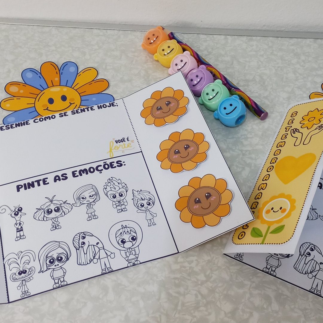 🌟🌻LapBook Setembro Amarelo🌻🌟