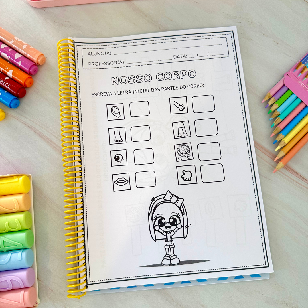 ✨👧Atividades  Nosso Corpo👦✨