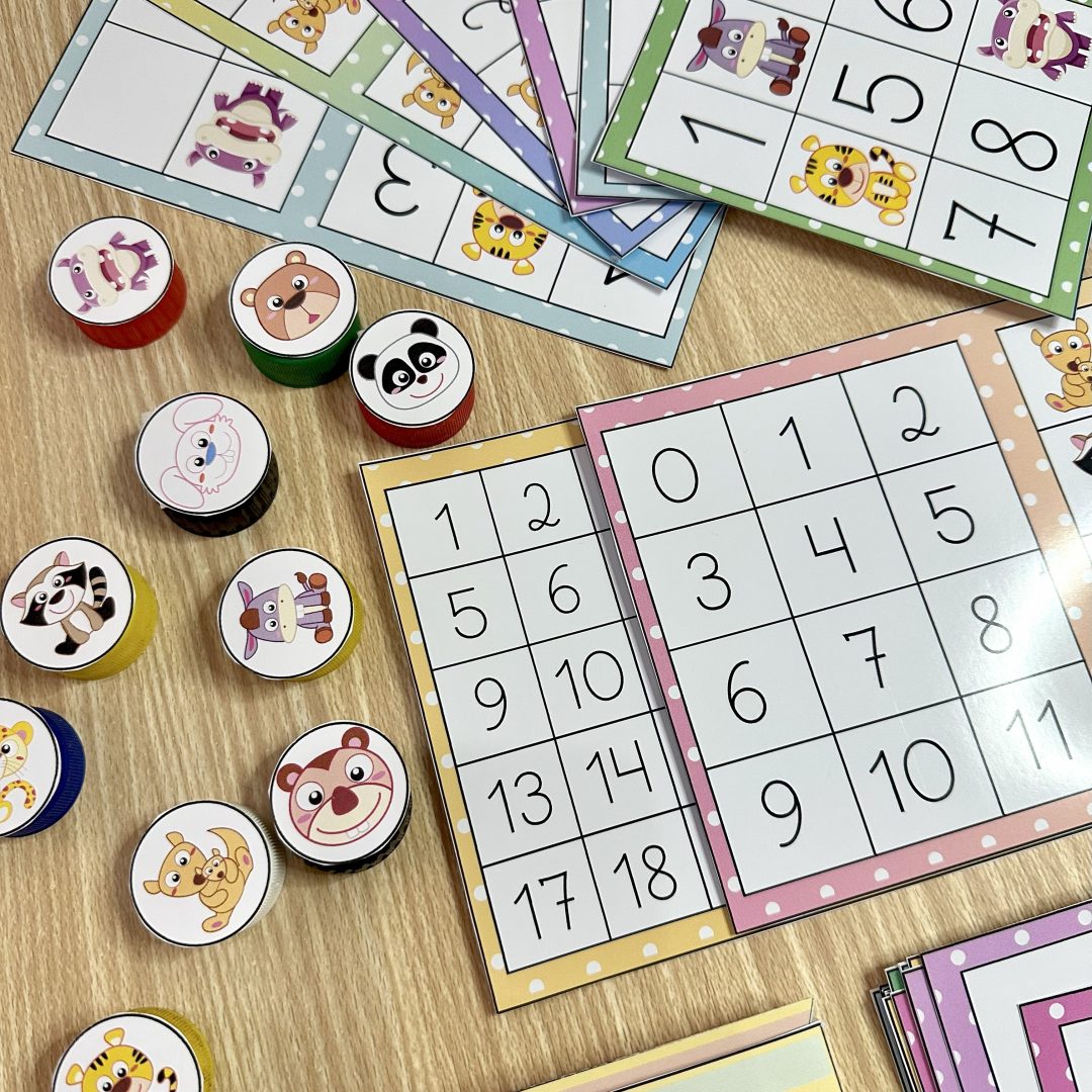 📚 Tabuleiro Numérico Infantil 🧩✨