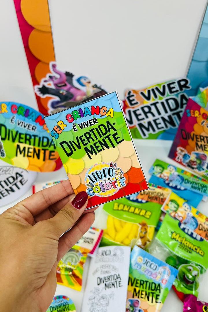 🧠🌈Kit dia das crianças- Divertidamente🧠🌈