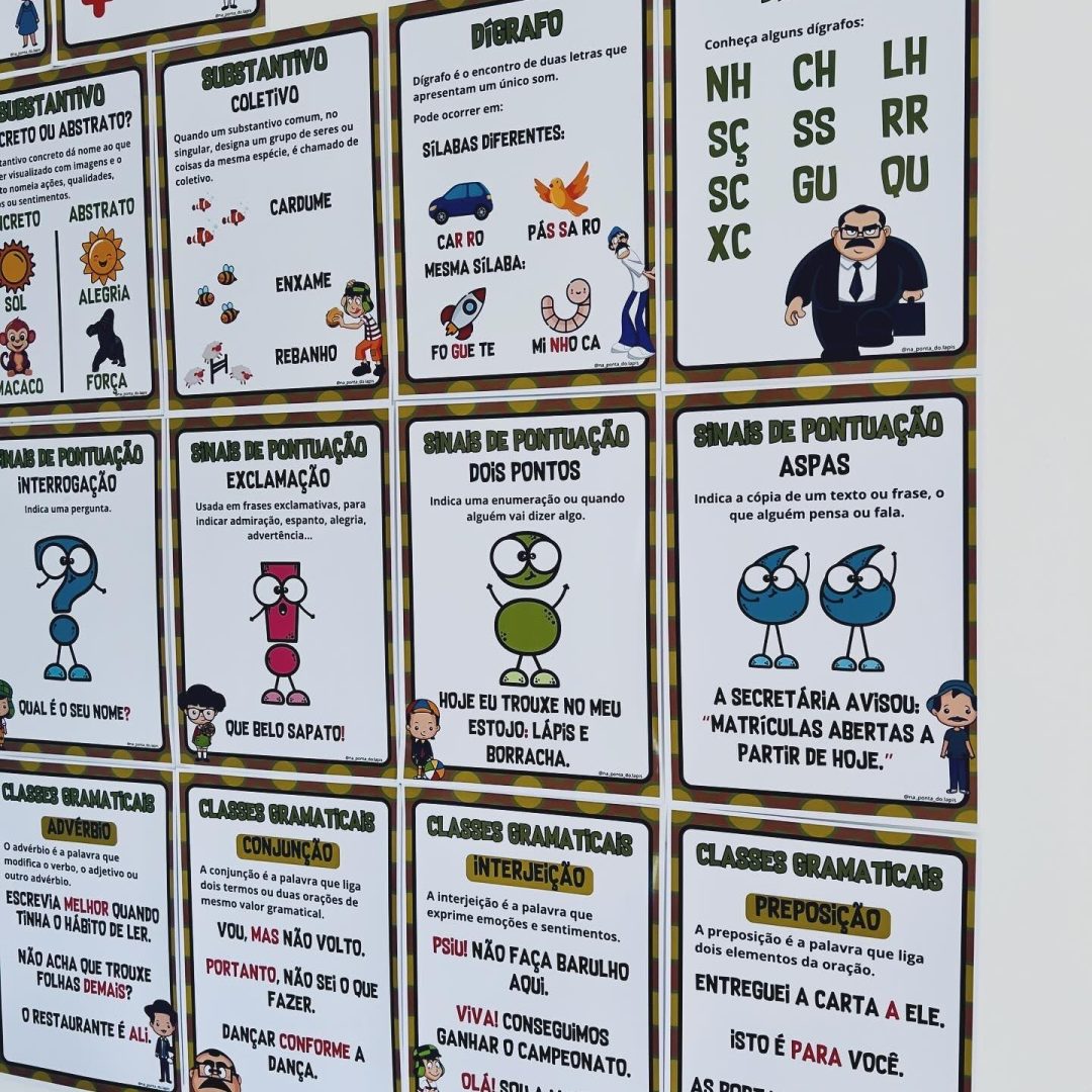 🧒📚Kit Gramática - Chaves📚🧒
