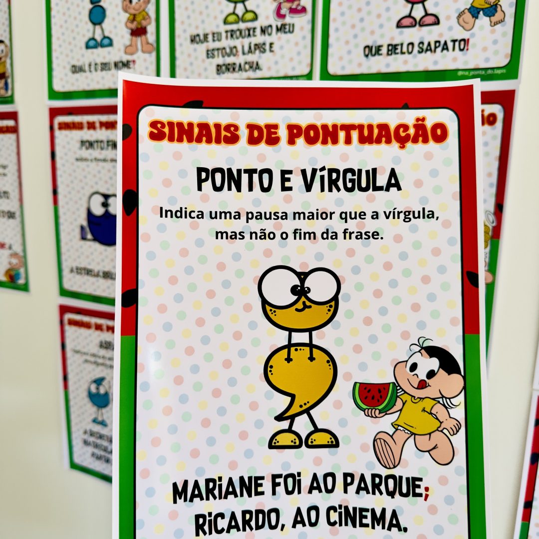 🍉🅰️Kit Gramática - Turma da Mônica🅰️🍉