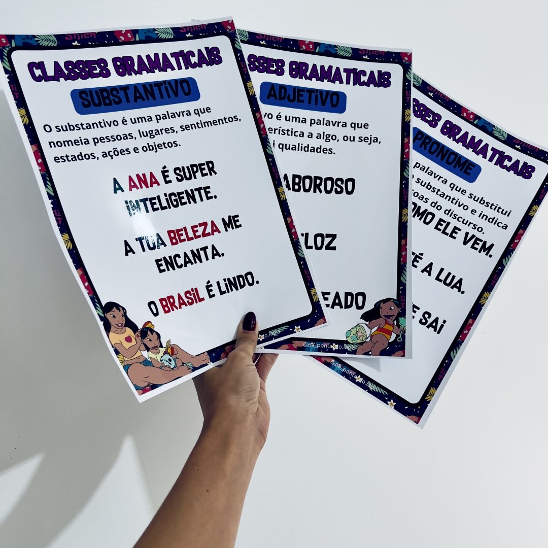 👽📘Kit Gramática - Stitch👽📘